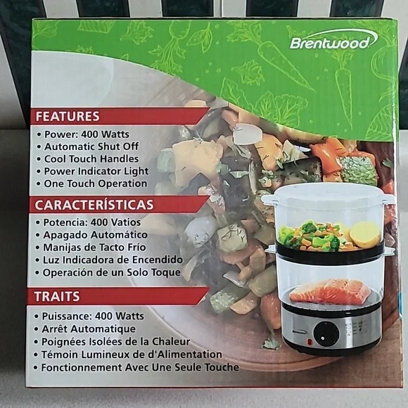 Brentwood Food Steamer - Picture 2 of 2